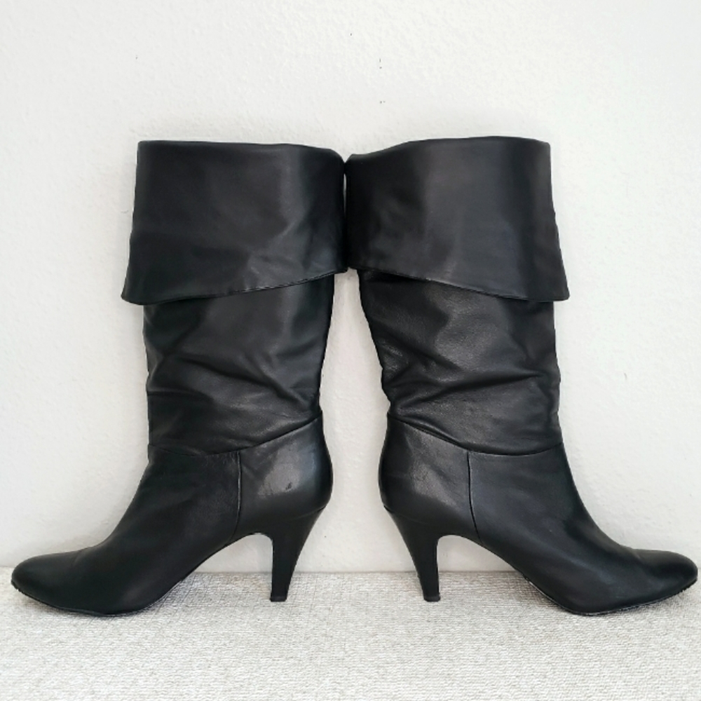 Alfani Women's Elegant Black Heeled Boots